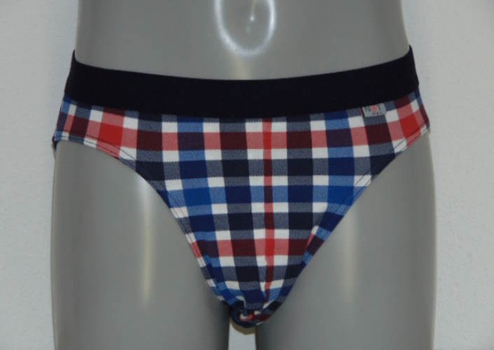 Natman Blocks blauw heren slip