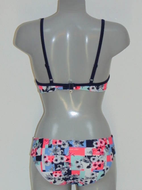 Nickey Nobel Jenice blauw/roze bikini set