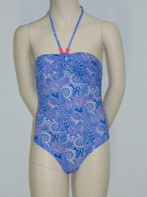 Nickey Nobel Kaylee blauw/wit badpak