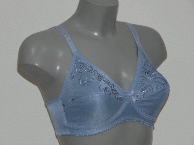 Naturana Elvira blauw wireless bh
