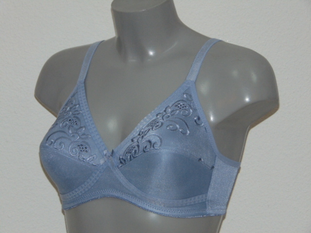Naturana Elvira blauw wireless bh
