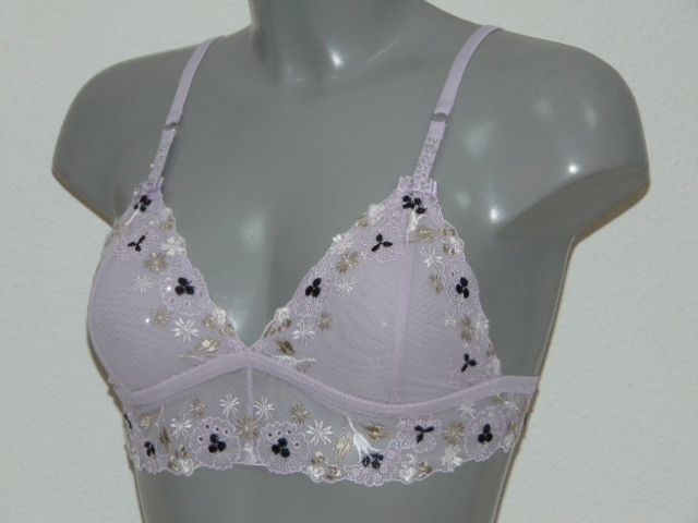Sapph High Society lila wireless bh