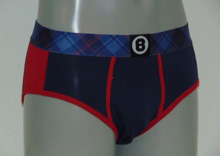 Bolas Dandy blauw heren slip
