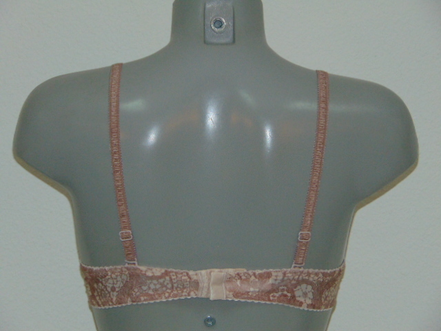 Kleo Naturel ivoor/print push up bh
