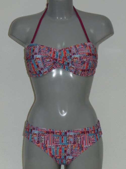 Nickey Nobel Lotte roze/print bikini set