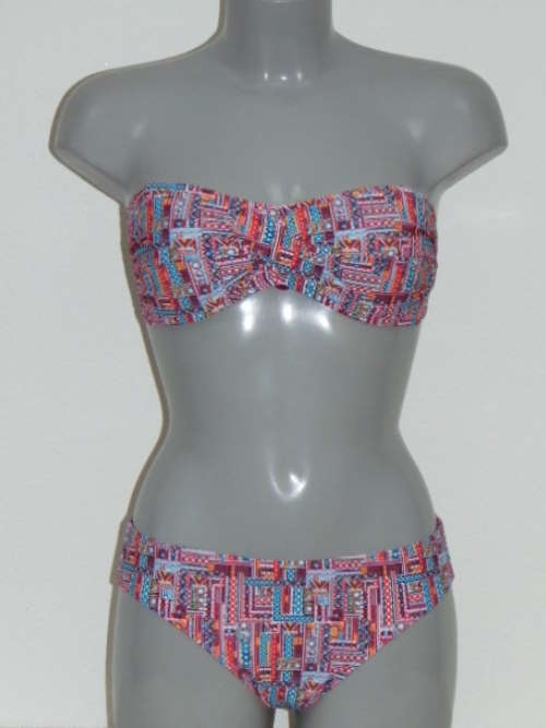 Nickey Nobel Lotte roze/print bikini set