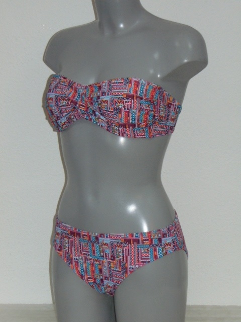 Nickey Nobel Lotte roze/print bikini set