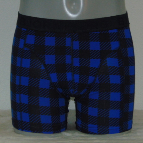 Björn Borg Gringham blauw/print boxershort