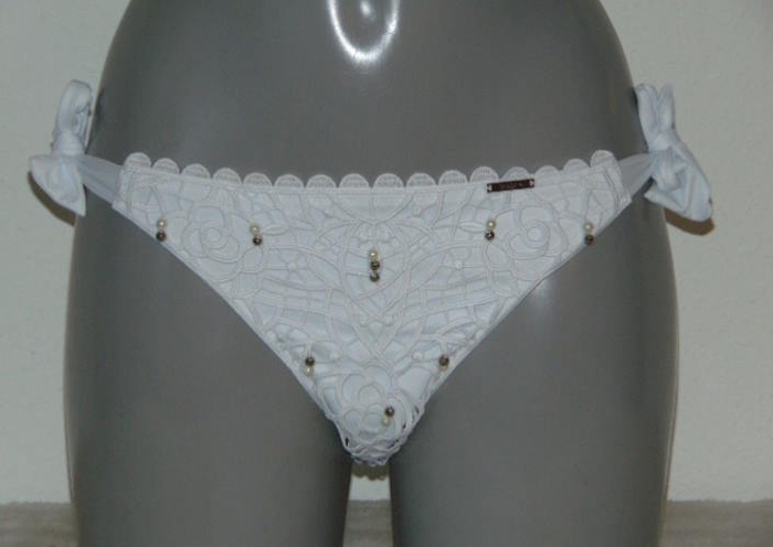 Sapph Badmode Coconut wit bikini broekje