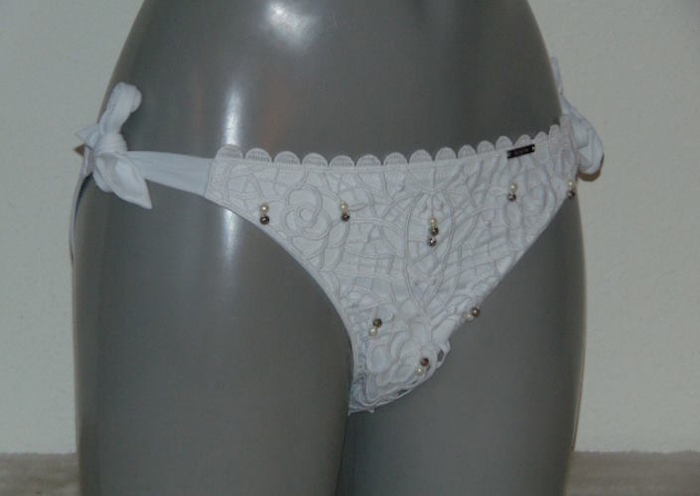 Sapph Badmode Coconut wit bikini broekje
