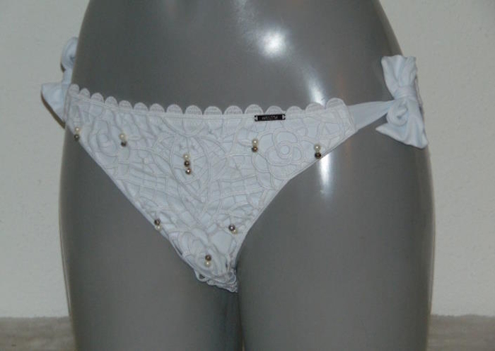 Sapph Badmode Coconut wit bikini broekje