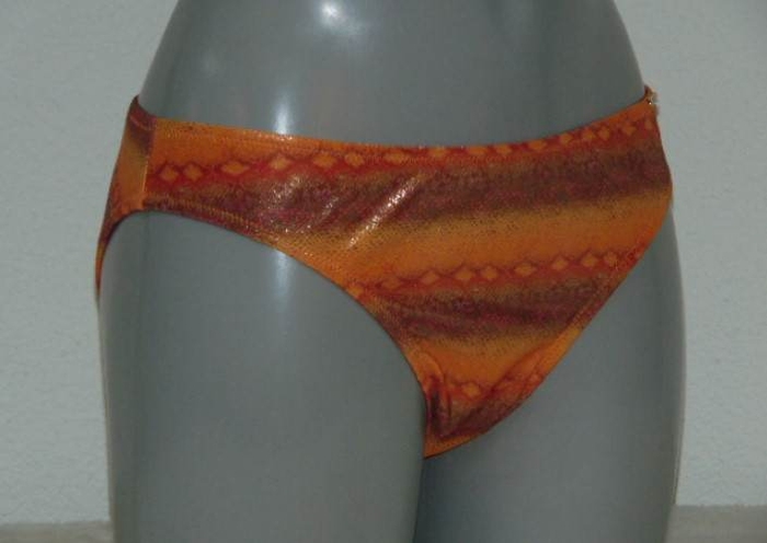 Sapph Badmode Cinnamon oranje bikini broekje