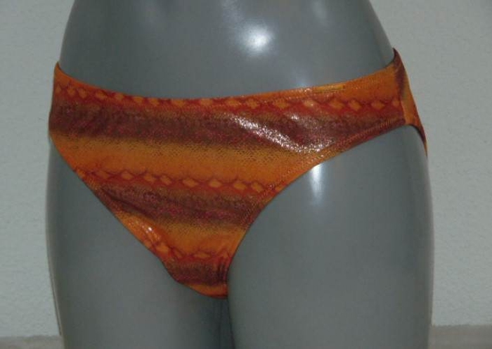 Sapph Badmode Cinnamon oranje bikini broekje