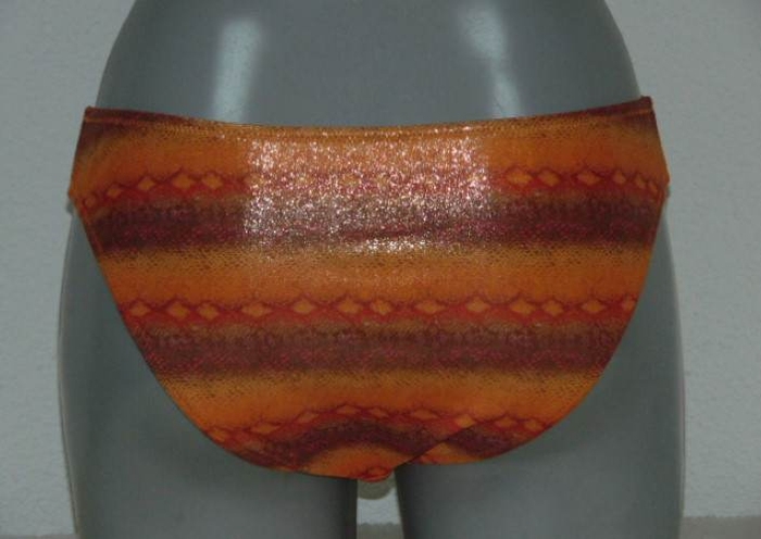 Sapph Badmode Cinnamon oranje bikini broekje