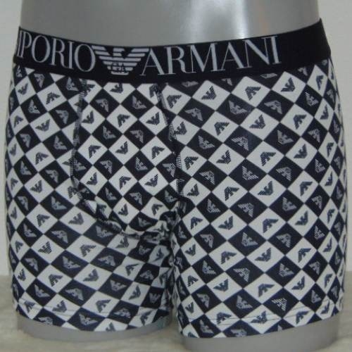 Armani Heren Irriconoscibile zwart/wit boxershort