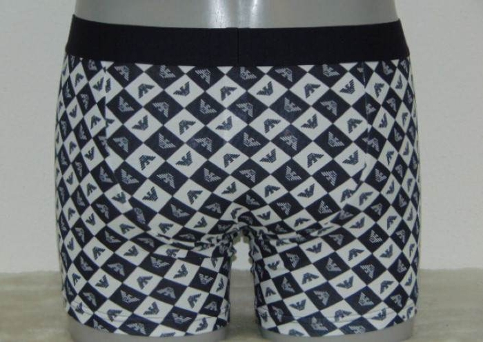 Armani Heren Irriconoscibile zwart/wit boxershort