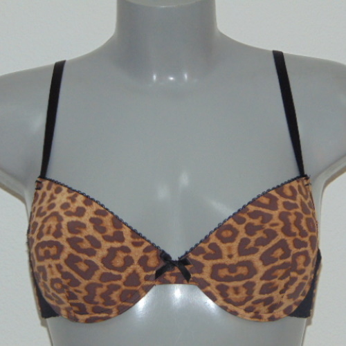 Cybéle Leopard bruin/print push up bh