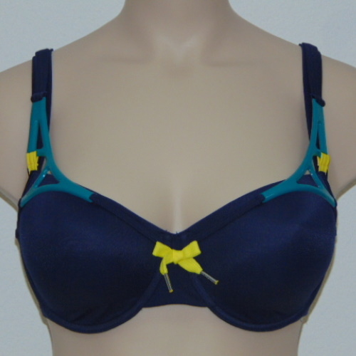 Marlies Dekkers Badmode Lagerthas Journey marine blauw voorgevormde bikinitop
