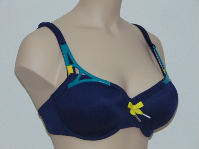 Marlies Dekkers Badmode Lagerthas Journey marine blauw voorgevormde bikinitop