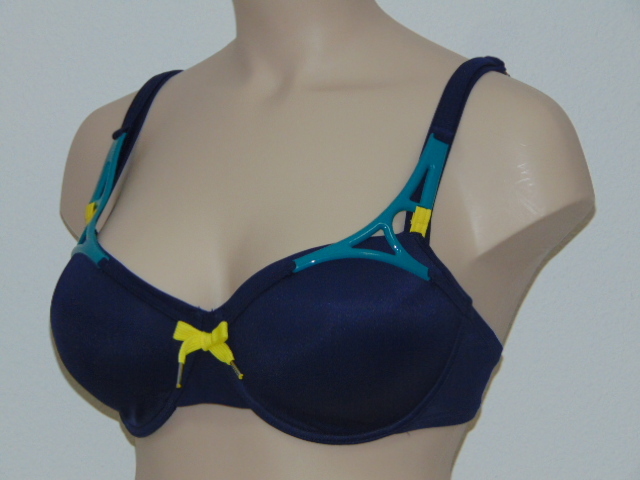 Marlies Dekkers Badmode Lagerthas Journey marine blauw voorgevormde bikinitop