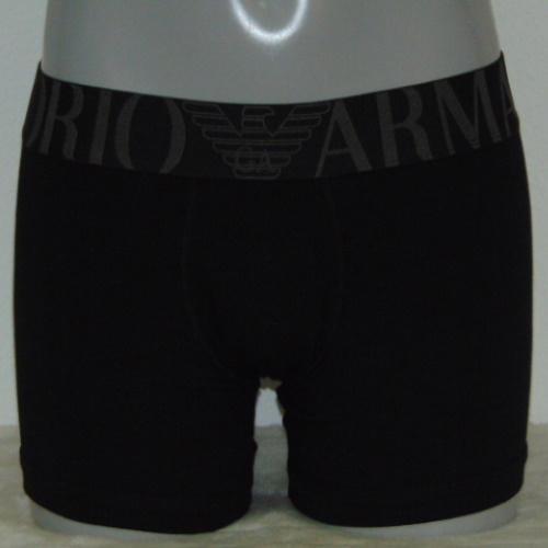 Armani Heren Superiore zwart boxershort