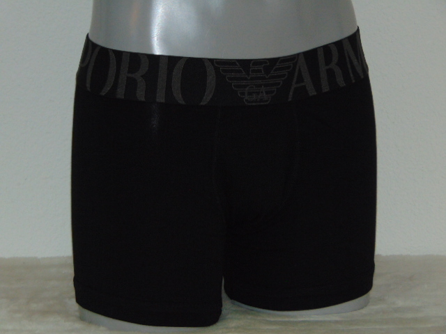Armani Heren Superiore zwart boxershort