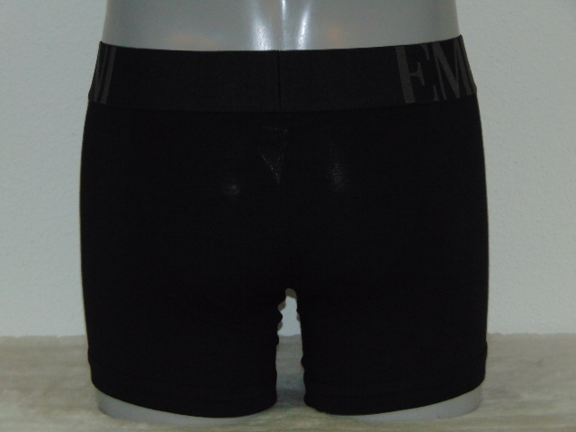 Armani Heren Superiore zwart boxershort