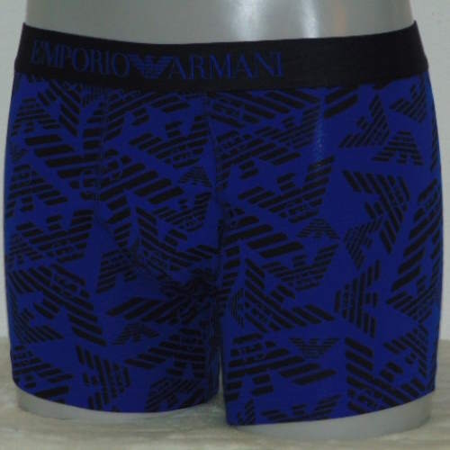 Armani Heren Superiore blauw/print boxershort