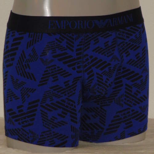 Armani Heren Superiore blauw/print boxershort