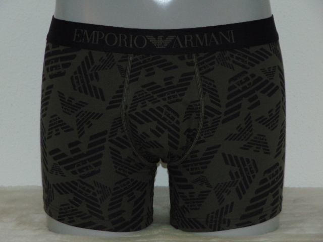 Armani Heren Superiore khaki boxershort