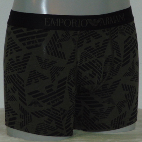Armani Heren Superiore khaki boxershort