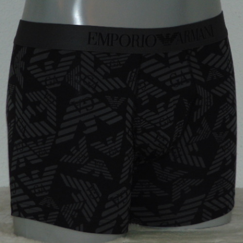 Armani Heren Superiore grijs/print boxershort