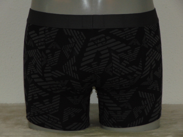 Armani Heren Superiore grijs/print boxershort