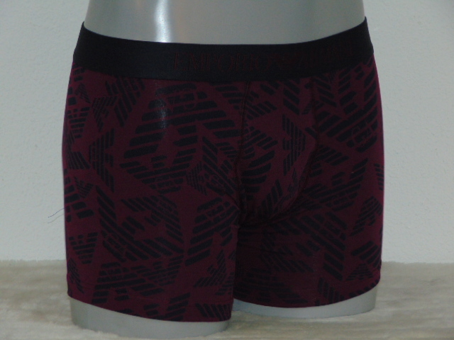 Armani Heren Superiore bordeaux boxershort
