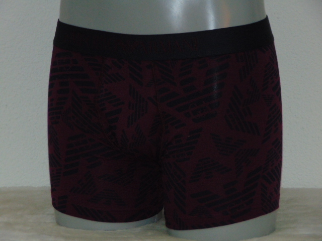 Armani Heren Superiore bordeaux boxershort