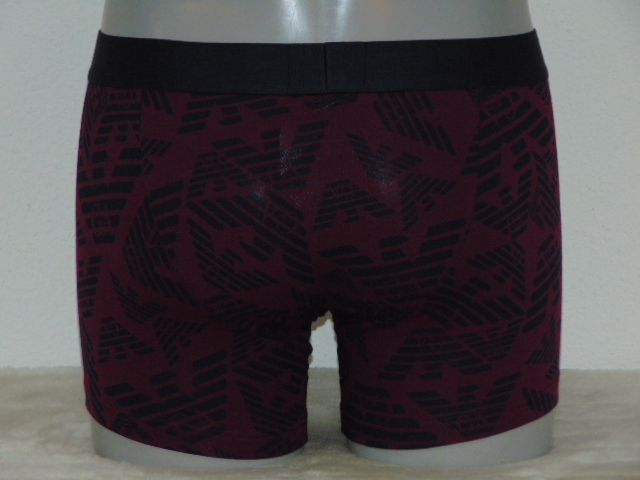 Armani Heren Superiore bordeaux boxershort