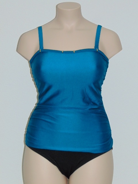 Mila Tisalaya blauw badpak