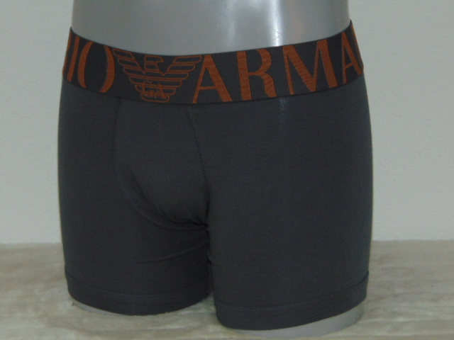 Armani Heren Superiore grijs boxershort