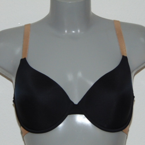 Armani Dames Microfiber zwart voorgevormde bh