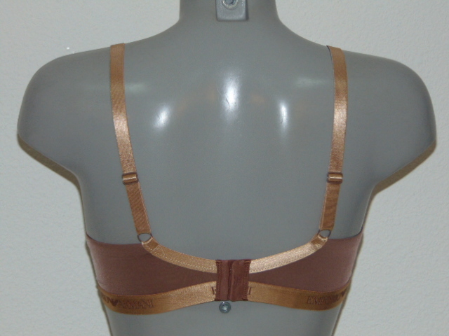 Armani Dames Microfiber bruin voorgevormde bh