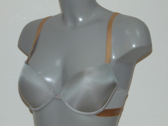 Armani Dames Microfiber grijs push up bh