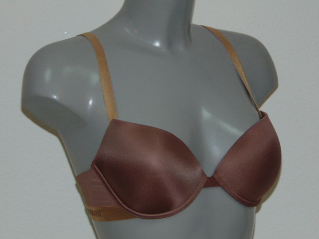 Armani Dames Microfiber bruin push up bh