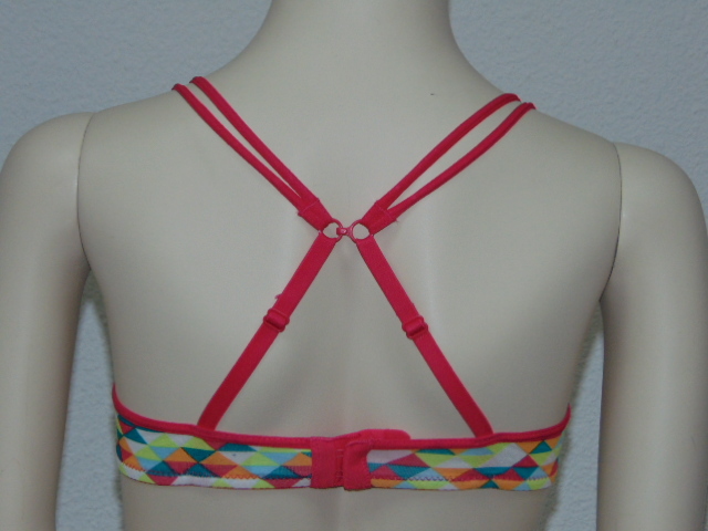 Boobs & Bloomers Trixie roze/print meiden bh