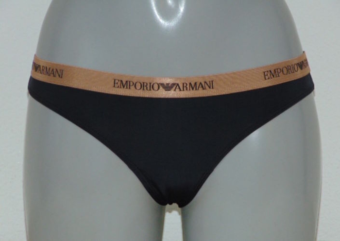 Armani Dames Microfiber zwart brazilian