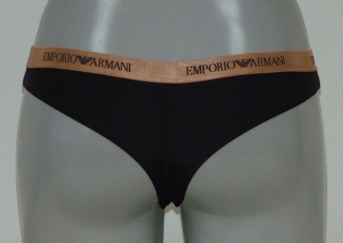 Armani Dames Microfiber zwart brazilian