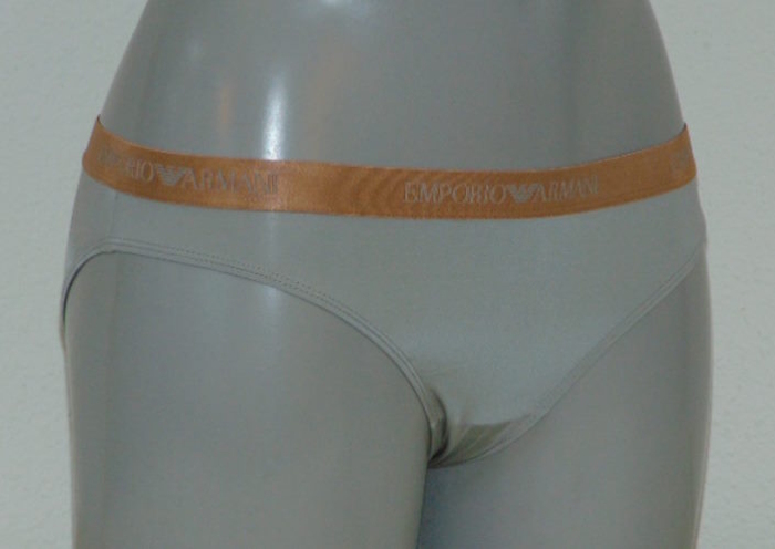 Armani Dames Microfiber grijs slip