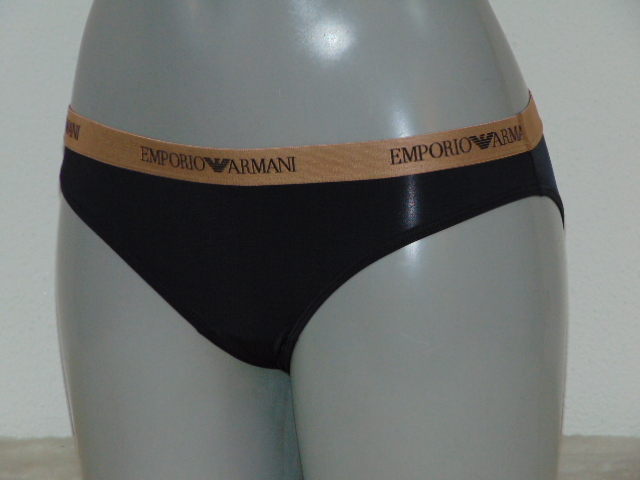 Armani Dames Microfiber zwart slip