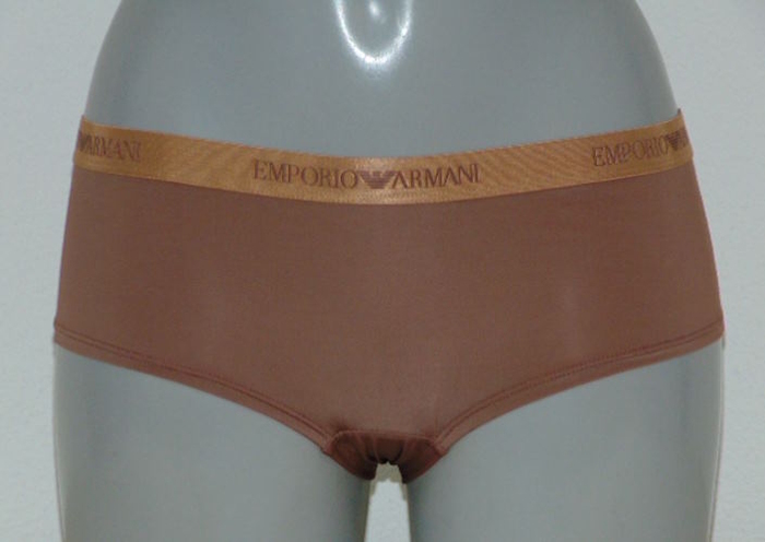 Armani Dames Microfiber bruin short