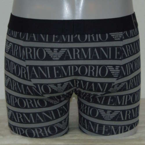 Armani Heren Superiore grijs/print boxershort