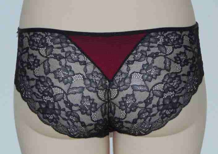 After Eden D-Cup & Up Scarlett rood/zwart short